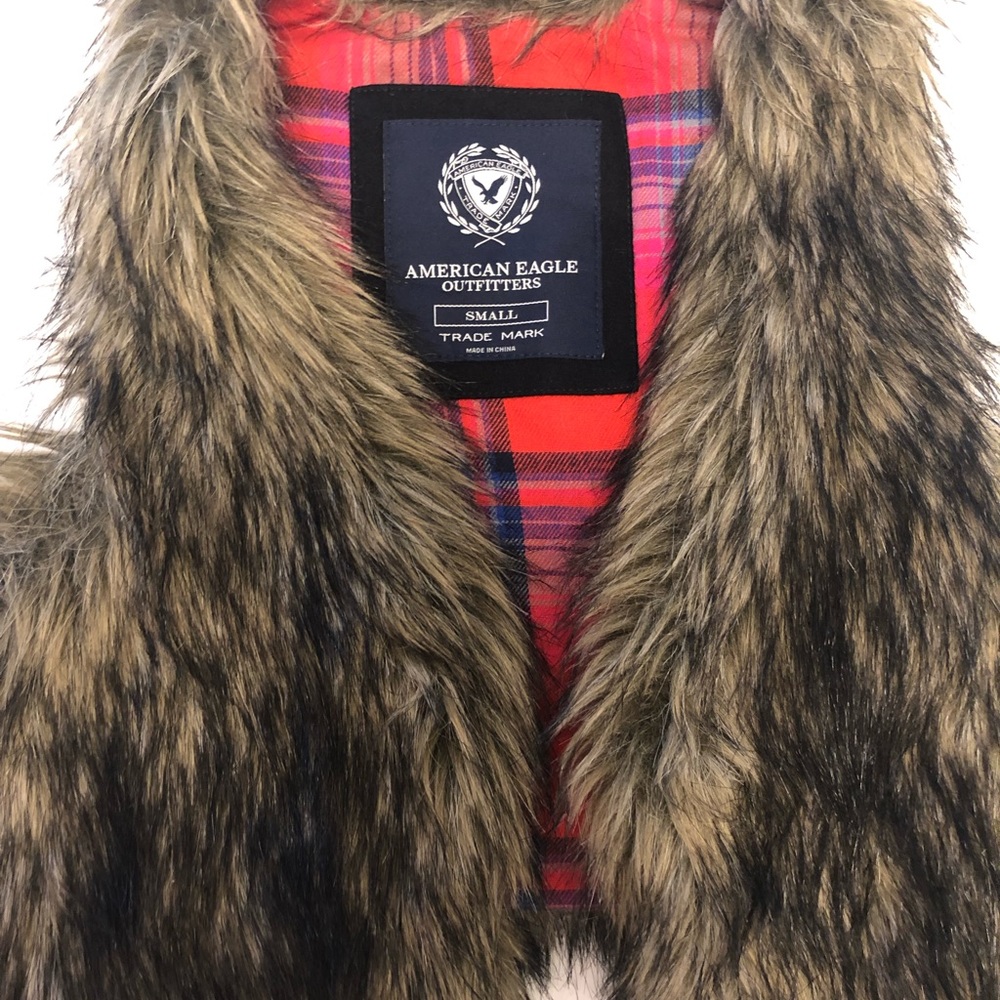 Faux fur vest- American Eagle Outfitters brand